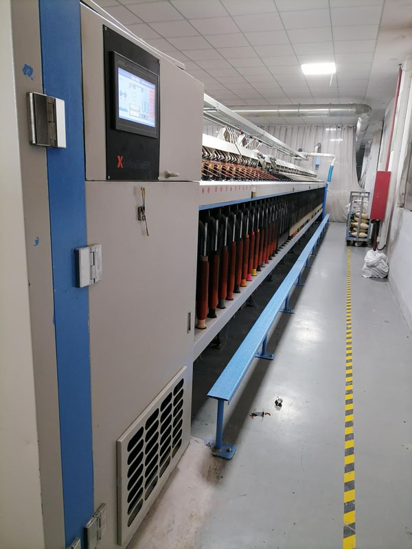 Kết quả vận hành máy sợi thô