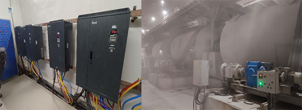 Hệ thống truyền động và cơ cấu của máy nghiền bi